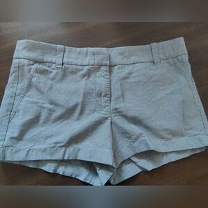 J Crew Gray Chino Shorts Size 8